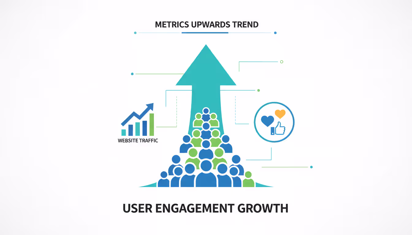 Team collaborating on intranet design process with wireframes and sticky notes
