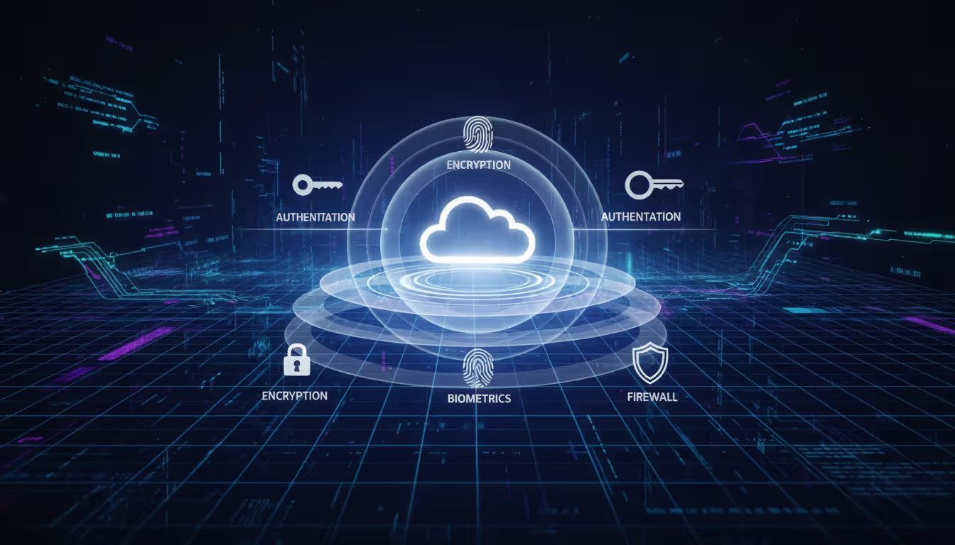 После 3-го абзаца раздела «Improved Data Security and Disaster Recovery» (после абзаца, заканчивающегося на «…detailed activity logging.») — примерно на отметке ~13 200 символов от начала